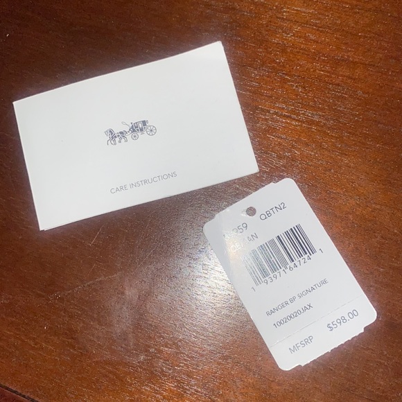 Coach Backpack - Picture 2 of 2